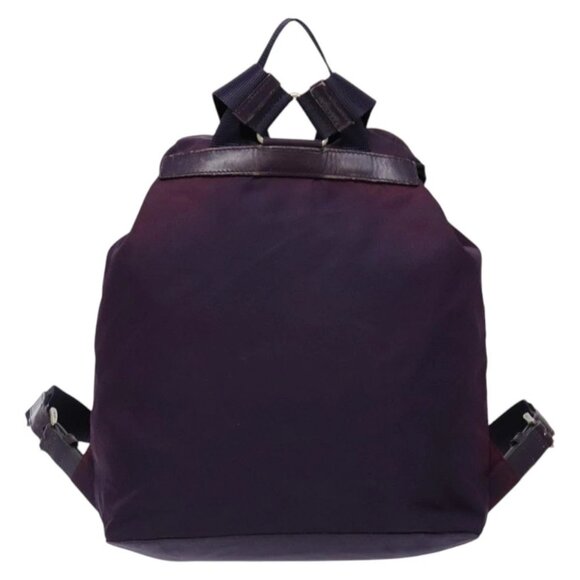 PRADA Backpack Nylon Purple Auth 83697 - Picture 2 of 16